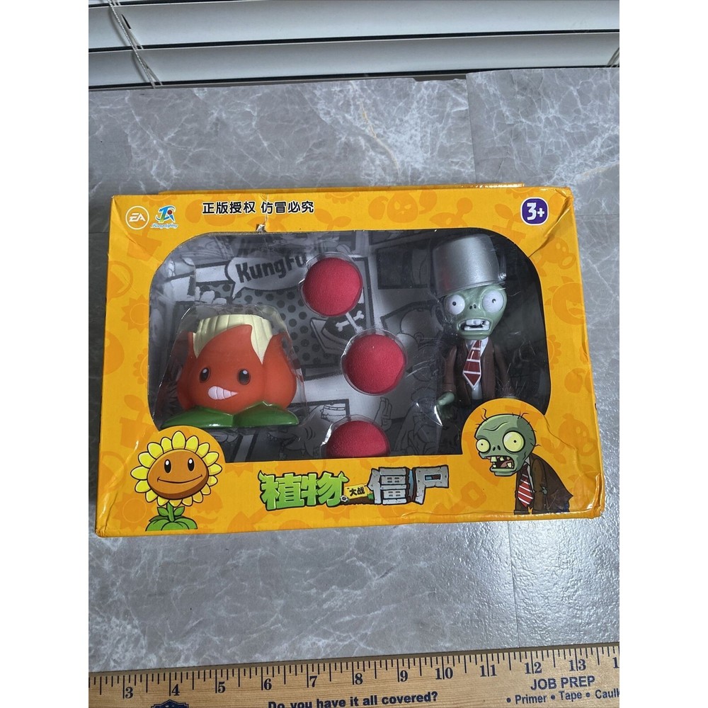 Plants vs Zombies Anime Action Figure Set Toys Gift Boys PVC  Zombies kids dolls